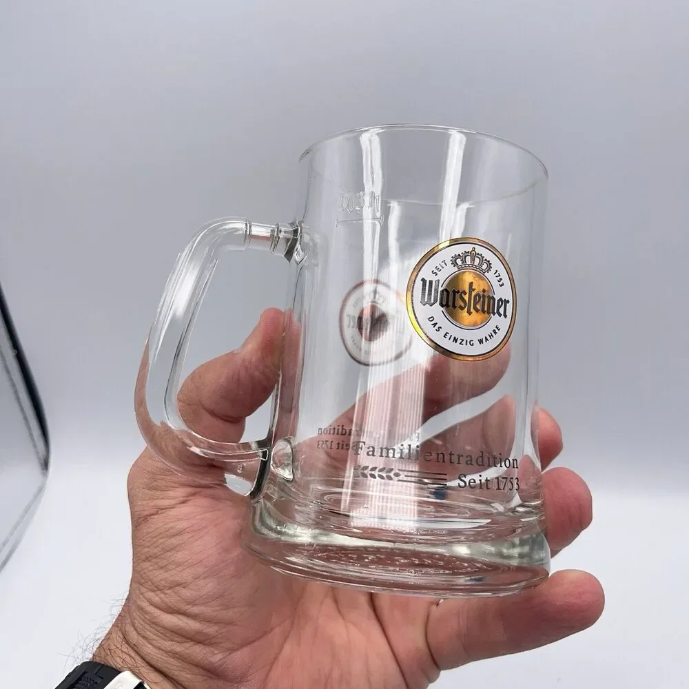 Warsteiner German Beer Glass Stein Mug 0.3 Liter